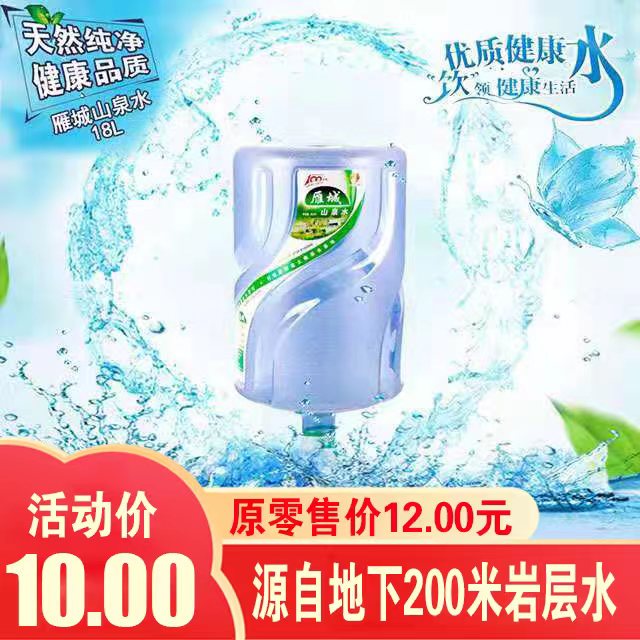 雁城山泉水（17L）
